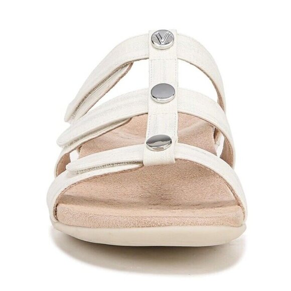 Vionic Amber Pearl Slides Sandal Womens 8 Medium Arch Support New - Picture 2 of 7